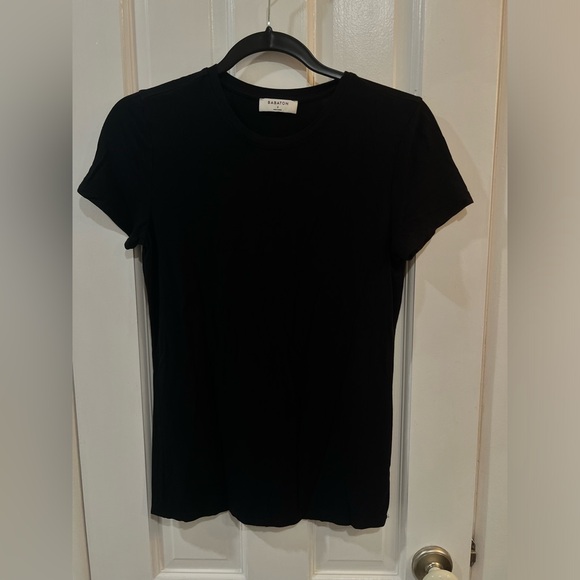 Babaton black tee sz small EUC - Picture 1 of 8